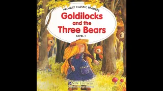 Аудиoкнига с картинками на английском языке Goldilocks and the Three Bears  (Level 1)