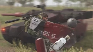 【公式】SIDE OPS 1 戦車隊戦編 - TGS2015 GAME PLAY DEMO (解説：スカルフェイス／CV：土師孝也) | MGSV:TPP (JP) CERO [KONAMI]