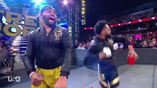 Street Profits Entrance Cups Falling! Raw 12/6/21