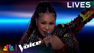 AZÁN’s Last-Chance Performance of “no tears left to cry” by Ariana Grande | The Voice Lives | NBC