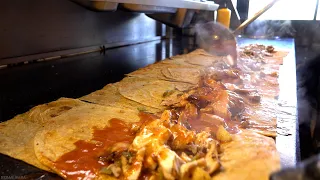 Doner Kebab With Lavash Bread And Special Sauce| Turkish Street Foods