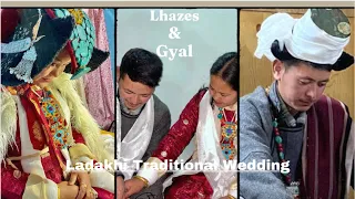 Wedding ceremony of Lazes & Gyal | BFF Wedding | Ladakhi traditional marriage | Ladakhi Marriage