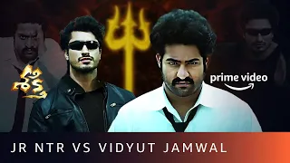 Jr NTR And Vidyut Jammwal | Power Pack Action Scene Between | Shakti | Amazon Prime Video