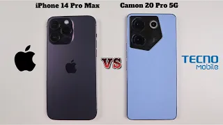 iPhone 14 Pro Max vs Tecno Camon 20 Pro 5G | Speed Test | Stoner's