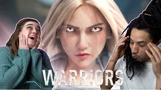 League Of Legends Warriors DOUBLE Reaction!! | Season 2014 & 2020 Cinematics