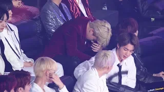 181106 무대 후 힘들어보이는 지민 Jimin 방탄소년단 BTS 4K 60P 직캠 @MBC 지니뮤직어워드 by DaftTaengk