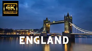 England 4k Drone - Relaxing Nature Video & Sounds