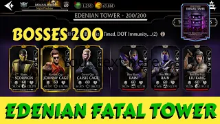 Edenian Fatal Tower 2023 |  200 bosses | Beat By Gold Team | Mk Mobile