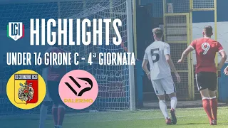 Highlights Catanzaro-Palermo U16 A-B, 4^ giornata stagione 2023-24