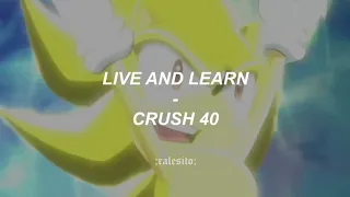 Live and Learn - Crush 40 (Sonic Adventure 2) | Sub. Español ; ralesito ;