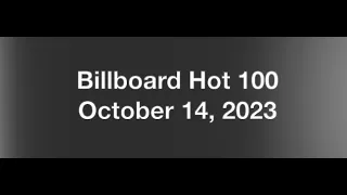 Billboard Hot 100- October 14, 2023