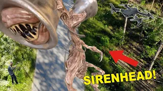 SIREN HEAD greift unsere DROHNE im WALD an!! | KAMBERG TV