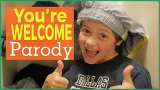 "You're Welcome" | Dwayne Johnson Moana Parody | The Holderness Family