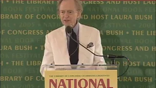 Tom Wolfe at the 2005 National Book Festival