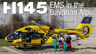 H145 impressions: EMS in the Bavarian Alps