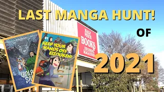 half-price manga shopping vlog !! || last of 2021 || My Waifu & Me