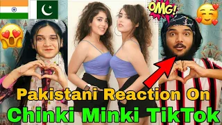 Pakistani React on Chinki Minki Latest TIKTOK VIDEOS | SURABHI SAMRIDDHI | Reaction Bazar