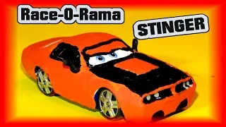 Pixar Cars Race-O-Rama Stinger Custom Car from Cars 2 Rod Torque Redline