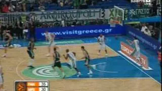 PANATHINAIKOS-SIENA 81-76 PANATHINAIKOS HIGHLIGHTS