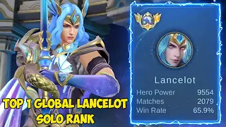 Sanggup Solo Rank Sampe Top 1 Global Lancelot skill yg bisa kalian tiru auto jago lancelot