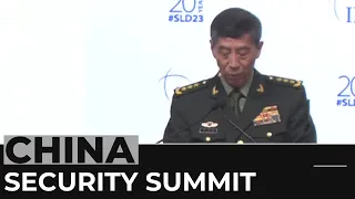 Shangri-La Dialogue: Beijing defends manoeuvres at security summit