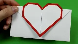 Easy origami envelope tutorial