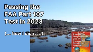 Passing the FAA Part 107 test in 2023