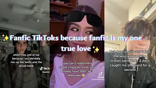 Fanfic TikToks because fanfic is my one true love