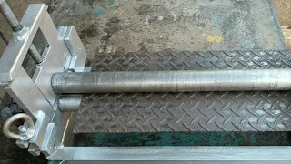 Sheet Metal Roller | membuat roll manual sendiri