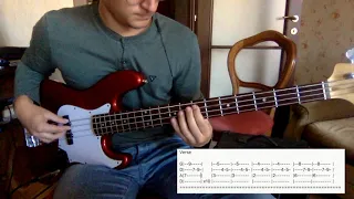 New born - Muse (bass cover + TABS)