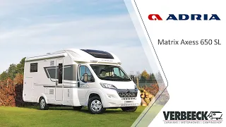 ADRIA Matrix Axess 650 SL | 22