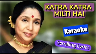 Katra Katra Jeene Do / Ijazzat / Karaoke Full Song / Re-Mastered / Scrolling Lyrics | Renewed