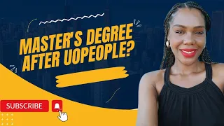 Can I do a Master's Degree with a UoPeople Bachelor Degree?
