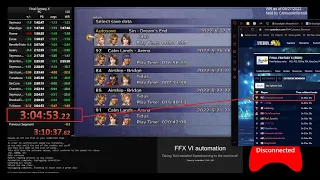 FFX TAS breaks world record csr% 3h04m05s