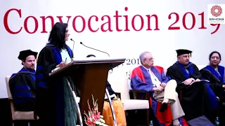 Dr. Gita Gopinath speaks at Ashoka University Convocation 2019