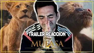 😭ESTOY ROTO😭 REACCION & ANALISIS al TRAILER de MUFASA: THE LION KING | DISNEY LIVE ACTION