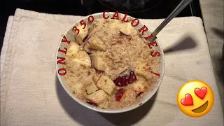 How To Add INSANE VOLUME To Oatmeal | Low Calorie, High Protein Meal