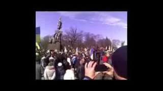 Харьков. Майдан. 9 марта 2014 года