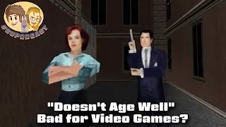 "Doesn't Age Well" Proper to Use with Video Games?