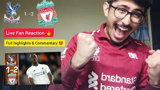 Crystal Palace vs Liverpool (1-2) Live Fan Reaction | Full Highlights | 8 points clear at the top!🔥