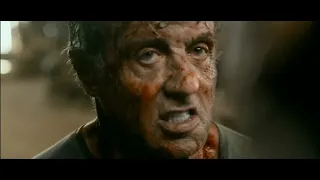Sylvester Stallone kills Hugo Martinez /Rambo Last Blood (2019)