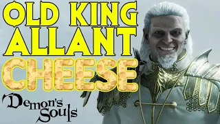 How to CHEESE Old King Allant with Poison! - Demon's Souls