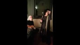 Nel camerino prima del concerto - Antonella Ruggiero & PFM