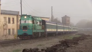 Вагоны дизель-поезда ДР1А на металлолом 2 / DR1A DMU cars to scrap metal 2