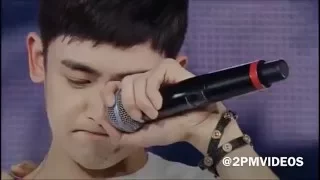 The legend of 2pm - nichkhun cries