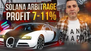 Crypto Arbitrage Guide | Solana Arbitrage Strategy in 2024 | Solana Crypto strategy | Profit +11%