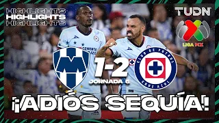 Resumen y goles | Rayados 1-2 Cruz Azul | AP2023-J6 | Liga Mx | TUDN