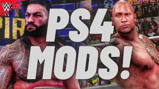 WWE 2K19 mods running & installed on PS4 / Playstation 4!