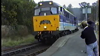 British Rail North East 1992-Grosmont & Eaglescliffe with class 20, 31, 37 & 47 loco action