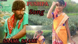 saami saami(Telugu)/Pushpa. Dance Cover//Nainika. Thanaya.  (Allu Arjun  Rashmika. DSP